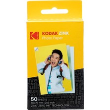 Tr Zink Fotoğraf Kağıdı, 50 x 76 Mm, Anında Film, 50'li Paket