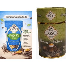 Osso Kahve Osso Detox Fit Kahve Diyet Kahve + Osso Menengiç Silindir Kahve 200 gr