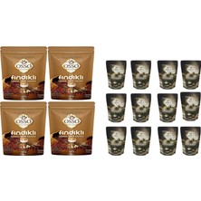 Osso Fındıklı Osmanlı Dibek Kahvesi 4X200GR + Osso Kahve Dibek Kahvesi 200 Gr. x 12 Adet