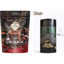 Osso Sıcak Çikolata 200 gr + Tarihi Mardin Kahvecisi Dibek Kahvesi 900GR