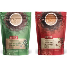 Şekeroğlu Kaffka Menengiç Kahvesi 150 gr + Şekeroğlu Kaffka Osmanlı Kahvesi 150 gr