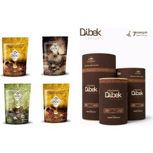 Osso Kahve Kahve 4 Lü Set ( 2 Osmanlı Kahve - 1 Menengiç Kahvesi - 1 Dibek Kahvesi ) + Tarihi Mardin Kahvecisi Çikolatalı Dibek Kahvesi 500 gr