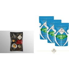 Osso Kahve Osso Damla Sakızlı Türk Kahvesi + Osso Detox Fit Kahve 3X100GR