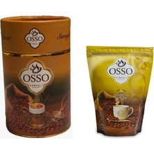 Osso Kahve Osmanlı Kahvesi Silindir Kutu 200GR + Osso Osmanlı Kahvesi 500 gr