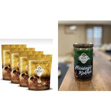 Osso Kahve Osso Osmanlı Kahvesi 500 gr X4 + Osso Sıvı Menengiç Kahvesi 600GR