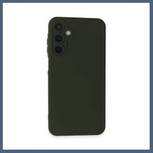 Bezos Samsung Galaxy A25 5g Uyumlu Kılıf Nano Içi Kadife Silikon - Koyu Yeşil BZS10