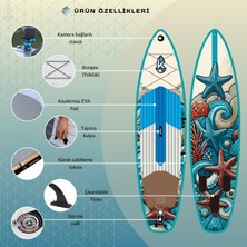 320CM) Sup Şişme Kürek Sörfü - Stand Up Paddle Board - Tüm Ekipmanlar Pakete Dahildir
