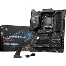 MSI Msı X870 Gamıng Plus Wıfı Ddr5 8200(OC)MHZ