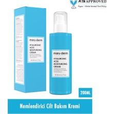 2 Adet Maruderm Hyalüronik Asit Nemlendirici Yüz ve Vücut Cilt Bakım Kremi 200 ml