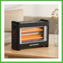 Bezos Elektrikli Şömine Isıtıcı Soba 1800W Arz