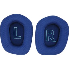 Kulaklık Pedi Süngeri Yedek Köpük Kulak Pedleri Minder Yastık Logitech G 733 G335 K/da Lightspeed Kablosuz Oyun Kulaklığı ile Uyumlu Ped Earpad-Mavi