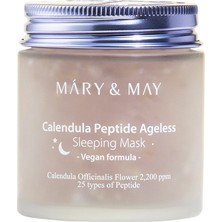 2 Adet Mary & May Kalendula ve Peptit Içerikli Uyku Maskesi 110 gr