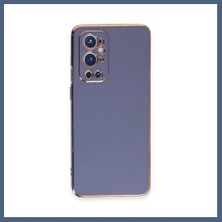 Bezos One Plus 9 Pro Kılıf Volet Silikon - Mavi BZS10