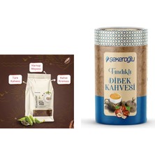 Şekeroğlu Dibek Kahvesi 1000 gr + Şekeroğlu Fındıklı Dibek Kahvesi 200 gr Silindir
