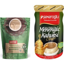 Şekeroğlu Kaffka Menengiç Kahvesi 150 gr + Şekeroğlu Sıvı Menengiç Kahvesi 600 gr
