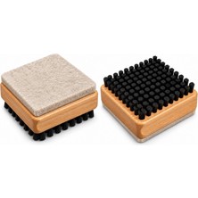 Multiwax Snowboar ve Kayak Wax  Için Keçe ve Naylon Cep Fırça