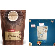 Şekeroğlu Kaffka Dibek Kahvesi 150 gr + Şekeroğlu Minnettar Fındıklı Dibek Kahvesi 165 gr