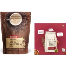 Şekeroğlu Kaffka Dibek Kahvesi 150 gr + Şekeroğlu Osmanlı Kahvesi 1000 gr