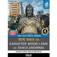 TeknoKapsül 3D Studio Max Karakter Modelleme ve Dokulandırma Renkli Baskı