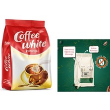 Şekeroğlu Coffee White Kahve Kreması 500 gr + Şekeroğlu Minnettar Toz Menengiç Kahvesi 1000 gr