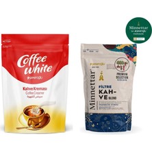 Şekeroğlu Coffee White Kahve Kreması 200 gr + Şekeroğlu Minnettar Filtre Kahve 165 gr