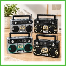 Bezos Şarjlı Bluetooth Hoparlör - Fm Radyo, Usb/tf Mp3 Çalar, Ibreli Arz
