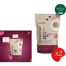 Şekeroğlu Minnettar Ruby Çikolatalı Kahve 165 gr + Şekeroğlu Minnettar Ruby Çikolatalı Kahve 2 x 165 gr ( 2 Paket )