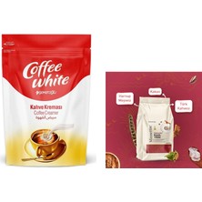 Şekeroğlu Coffee White Kahve Kreması 200 gr + Şekeroğlu Osmanlı Kahvesi 1000 gr