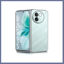 Bezos Vivo V30E Uyumlu Kılıf Lüx Şeffaf Silikon Dlra