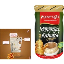 Şekeroğlu Minnettar Karamelli Kahve 165 gr + Şekeroğlu Sıvı Menengiç Kahvesi 600 gr