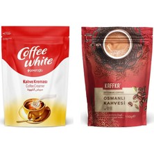 Şekeroğlu Coffee White Kahve Kreması 200 gr + Şekeroğlu Kaffka Osmanlı Kahvesi 150 gr