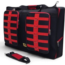 Pioneer Dj Xdj-Rx3 Için Uyumlu Soft Case Taşıma Çantası Titan Kırmızı