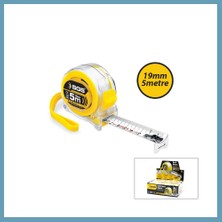 Bezos Stoplu Şerit Metre Şeffaf MBT06