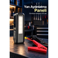 Masa Dostu Lastik Şişirme ve Akü Takviye Özellikli Çok Fonksiyonlu Araç Cihazı Tdms-07