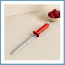 Bezos 10'' Oval Yassı Masat - Plastik Saplı Metal Asma Halkalı MBT06