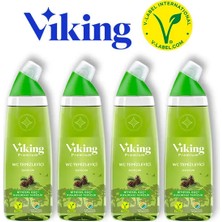 Viking Premium Wc Temizleyici Şeker Çamı 750 Ml 4 adet