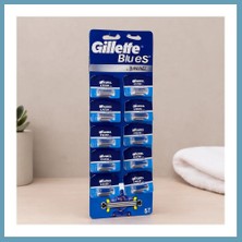 Bezos 3 Bıçaklı Saplı Jilet - 10'lu Kartela MBT06