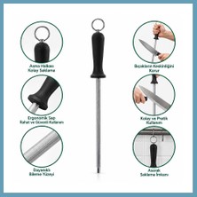 Bezos Bıçak Bileme Taşı 30 cm Metal Askılı MBT06