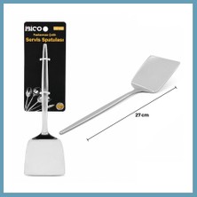 Bezos Krom Kaplama Metal Servis Spatula 27 cm MBT06