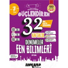 7. Sınıf Fen Bilimleri 32 Haftalık Güçlendiren Denemeleri Ankara Yayıncılık