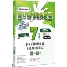 7. Sınıf Din Kültürü Ahlak Bilgisi Bumerang Serisi Beceri Temelli Etkinlikli Kitap Günay Yayınları