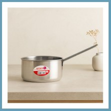 Bezos 12 cm Çelik Sos Tava Tel Kulplu MBT06