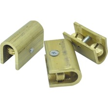 Kaim 35 Lik U Klemens Standart Tip Alyan Başlı Vidalı Elektrik Malzemesi Dayanıklı Metal Yapı