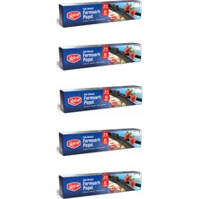 Roll-Up Fermuarlı Şeffaf Buzdolabı Saklama Poşeti Torbası - 3 Lt. - 24X31 Cm. - 8 Adetlik 5 Paket