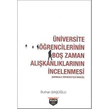 TeknoKapsül Üniversite Öğrencilerinin Boş Zaman Alışkanlıklarının Incelenmesi