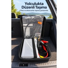 Yazline Global Araç Için Lastik Şişirme Pompası ve LED Aydınlatmalı Akü Takviye Cihazı