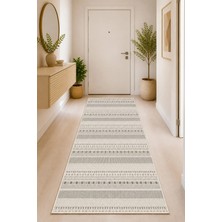 Aymira Home Dijital Baskı Dört Mevsim Kaymaz Taban Yıkanabilir Kesme Koridor Mutfak Oda Yolluk Halı