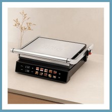 Bezos Izgara ve Tost Makinesi 4 Dilim 2000W Yapışmaz Dokunmatik MBT06