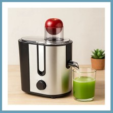 Bezos 600W Katı Meyve Sıkacağı - 1250ML Posalı, 450ML Hazneli MBT06