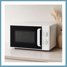 Bezos 20L 700W Mikrodalga Fırın - 5 Güç Kademesi, Buz Çözme, Beyaz MBT06